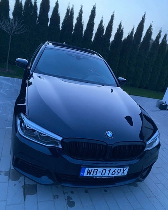 BMW Seria 5 cena 129900 przebieg: 176000, rok produkcji 2018 z Libiąż małe 352